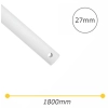 Eglo Lighting 1800mm Extension Rod - White 27mm - suits Tourbillion 