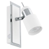 201995 Eglo Davida 1 Light Spotlight White / Chrome
