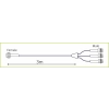 EC-3Y-3m Extension Cable Size