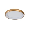 Ailia Imports Beaton LED Oyster Light OFF Brushed Brass