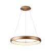 Ailia Imports Beaton Brushed Brass Pendant Light ON