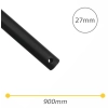 900mm Extension Rod in Black for Ceiling Fan - Eglo