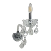Allegra 1 Light Clear Wall Light