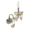 Allegra 1 Light Amber Wall Light