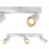 Telbix Alvey White GU-10 Spotlights - group