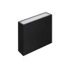 Unios Astro Black 7watt LED Wall Light group