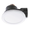 Mercator Revoline White Exhaust Fan & Light BE380ESPWH