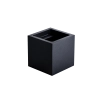 Unios Lighting Bianco Black Exterior Wall Light