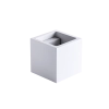 Unios Lighting Bianco White Exterior Wall Light
