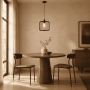Bonn 1LT Black  Cage Pendant - lifestyle