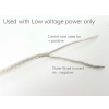 Low Voltage braided cable - close up