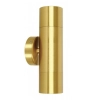 CLA PGUDBR2 - Polished Brass Up / Down Pillar Light - 2 x GU10 