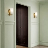 Brevan 1Lt Ant Brass Wall Bracket WB1-AGMB - lifestyle