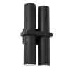Briller02 -GU10 Up/Down Double Pillar Light Black