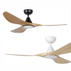 Eglo Lighting Surf DC Ceiling Fan with LED Light Kit - Timber Options