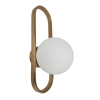 Burness Wall Light - 2 Colours - brass side