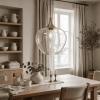 Carina Clear Pendant - 2 Sizes  - large lifestyle