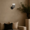 Crevil Antique Black/Smoke Interior Wall Light CREVIL WB-BKSM - lifestyle