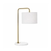 Ingrid White / Gold Table Lamp - 