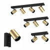 Eglo Lighting Cumaribo Black & Brass GU10 Spotlight group