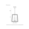 Telbix Lighting Dalton 3LT Pendant