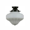 Lode Derby 9inch Opal Glass DIY Light Fitting - Patina