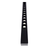 Magnetic Track Linear DOT LED Battens - Black closeup