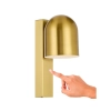 Echo Touch Wall Light - Aged Gold (ON/OFF Touch) E14