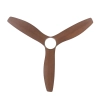 Fanco Eco Style 52inch Ceiling Fan - Black/Koa (with Light) CFFCTY3LBLK bottom view