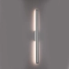 Edgar Linear Wall Light- white medium