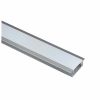 EXT-002 Surface mounted Aluminium Extrusion - Silver / Opal 2