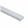 EXT-002 Surface mounted Aluminium Extrusion - White / Opal