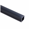 EXT-004 Surface Mounted Extrusion - Matt Black with Smoked diffuser 2