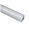 EXT-006 Corner Mounted Aluminium Extrusion - Silver with Opal diffuser 2