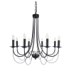 Fairstead 8LT Black Pendant - AP-1157-BLK