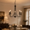 Fairstead 5LT Black Pendant - AP-1156-BLK