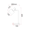 CLA Flotar Table lamp - Dimensions