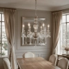 Ailia Imports Francesca 6 Light Crystal pendant- lifestyle