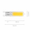 G9 3.5watt LED Light Globe - Dimensions