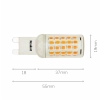 G9 LED Light Globe - Dimmable - 6watt - Dimensions