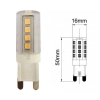 G9 Lamp size