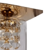Myrtle 4 Light Close to Ceiling Gold AO-3101- GLD/CLR - close up 