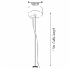 Magnetic Track Suspension Kit A - dimensions