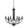 Hoodshire 6 Light Black Pendant Light
