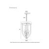 Telbix Lighting Hosley Pendant Light Dimensions
