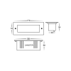 HV3005 Dimensions
