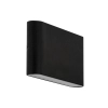 Lisse Large Up/ Down Exterior Wall Light - black