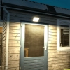 LSDSFL30W Solar Powered 30W LED Flood Light w/ Sensor - lifestyle
