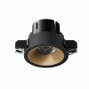 Unios ION R 89mm LED Downlight (11watt) - Black / Gold