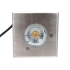 Lumenesk Moro 12volt 316 Stainless Steel Square inground light - Face